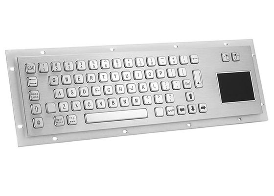 Goede prijs Rek van het het Metaaltoetsenbord van PS2 5VDC SS304 zet het Industriële met Touchpad op online