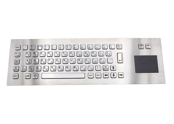 Goede prijs IP65 waterdichte PS2 67 Toetsenbord van Sleutels het Metaaltrackpad online
