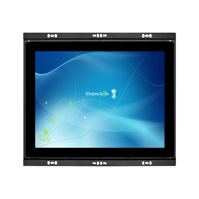 Goede prijs 12 Monitor van de duimrs232 35W 1000cd/M2 1024x768 de Ruwe Aanraking online