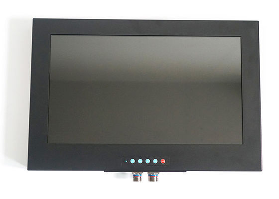 Goede prijs AF Bescherming 21,5“ LCD Monitor 1000 van de Glas Omgekeerde Polariteit Neten met Militaire Connnector D38999 online