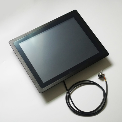 5 van het de Monitor24/7h Aluminium van het draad Weerstand biedend Touche screen de Legeringsgeval met Diming-Knoop