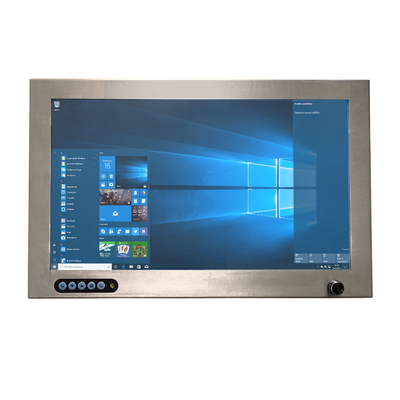 15,6 Duim de Resolutietouchscreen van Ip67 1920 X 1080 LCD Helderheid van de Monitor de Handaanpassing